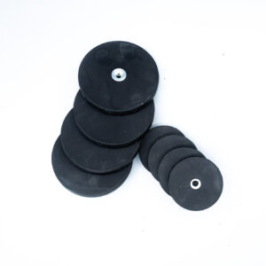 Magnet Mounts (Set of 4) – Rubber-Coated Neodymium